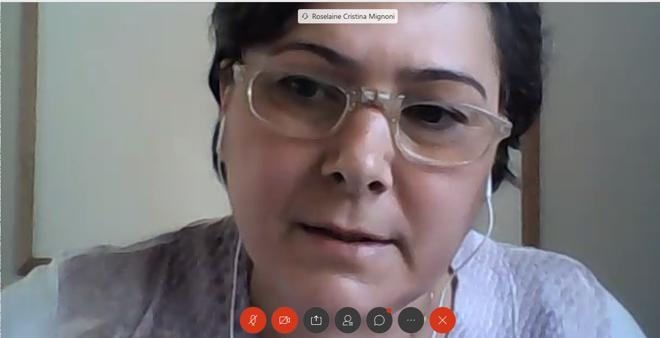 Eng. Roselaine Cristina Mignoni, conselheira da Câmara de Engenheria de Segurança do Trabalho, relatora de dois processos